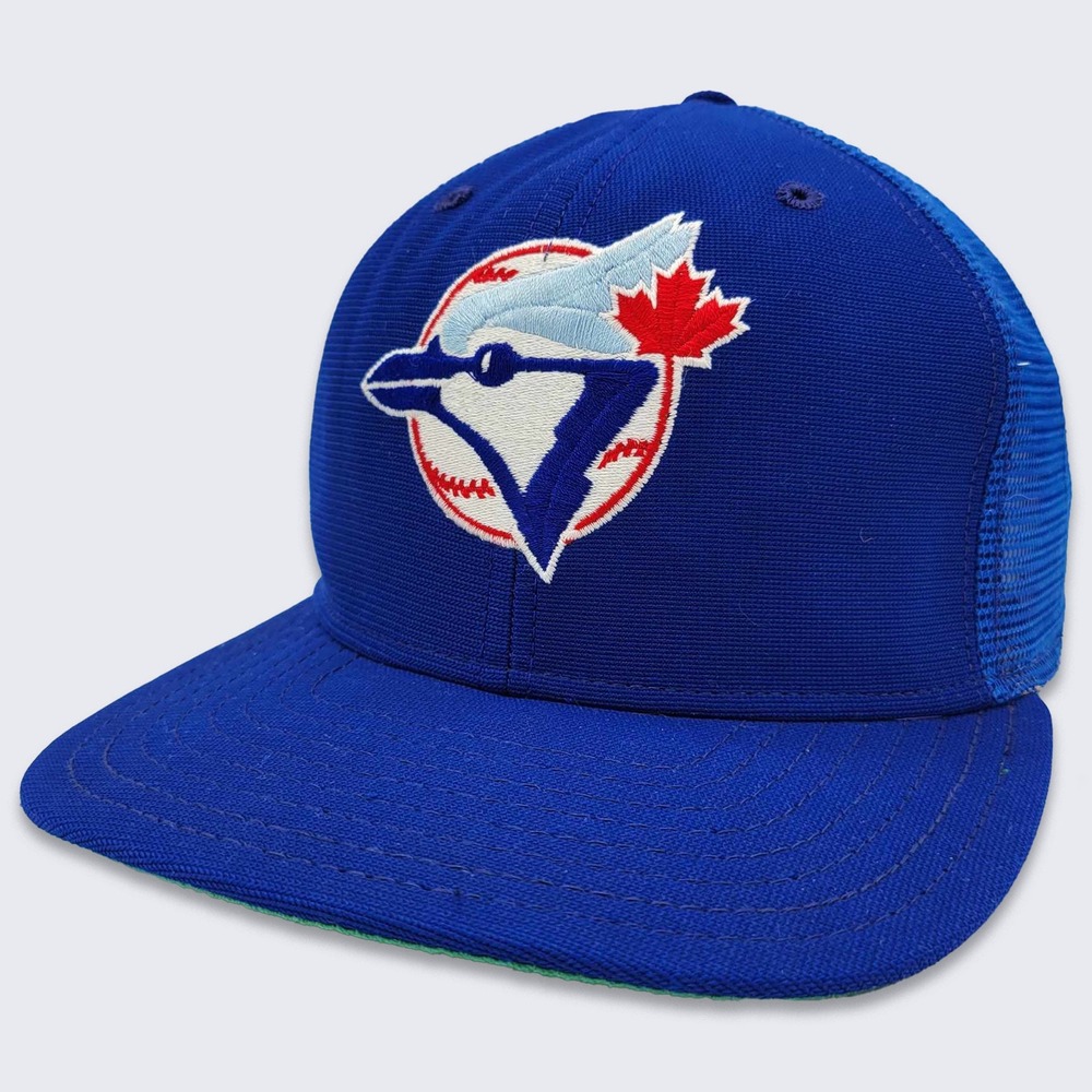 Toronto Blue Jays Vintage 90s New Era Trucker Snapback Hat